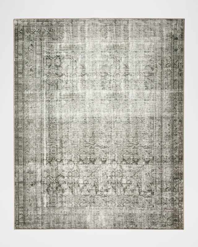 Nala Olive Power-Loomed Rug, 9' x 12'